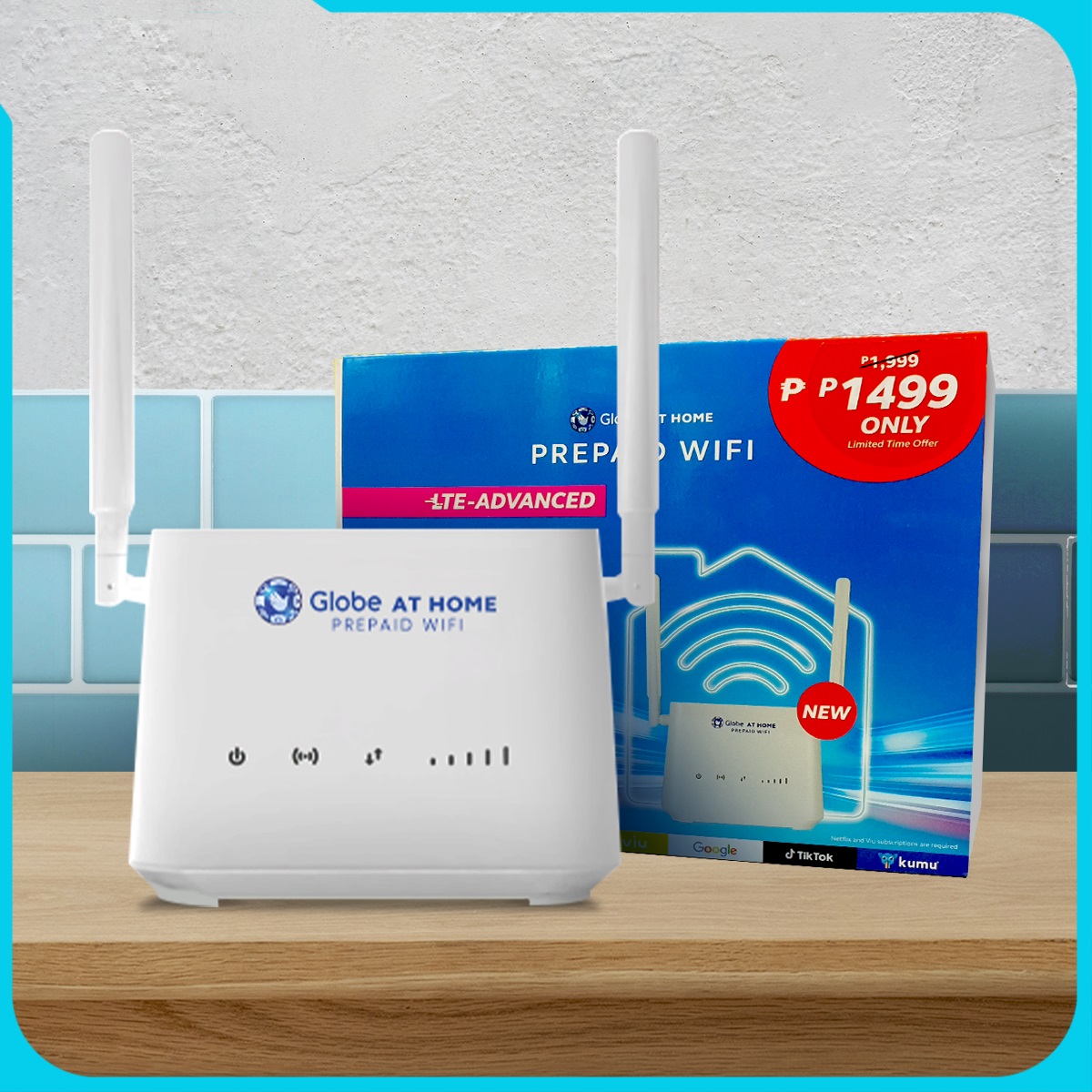 Globe at Home Prepaid WiFi